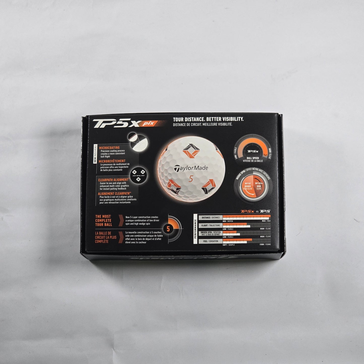 2026 TaylorMade TP5x Pix Dozen Golf Balls