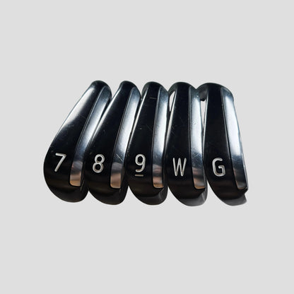 Women's PXG 0311 XP GEN6 Black Label Elite Iron Set 5pcs (7-9,Pw,Gw) | Project X Cypher Forty 4.0 Green