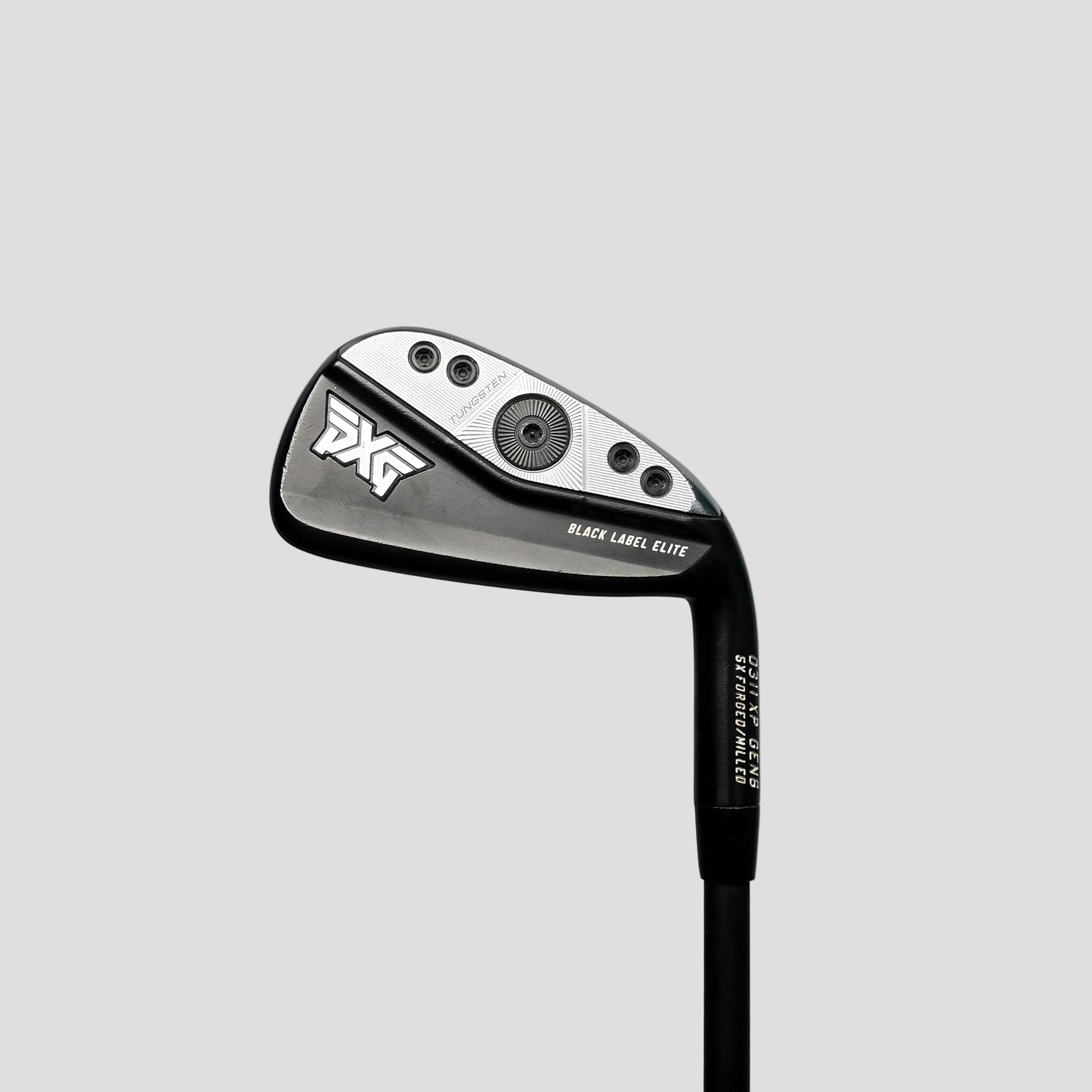 Women's PXG 0311 XP GEN6 Black Label Elite Iron Set 5pcs (7-9,Pw,Gw) | Project X Cypher Forty 4.0 Green