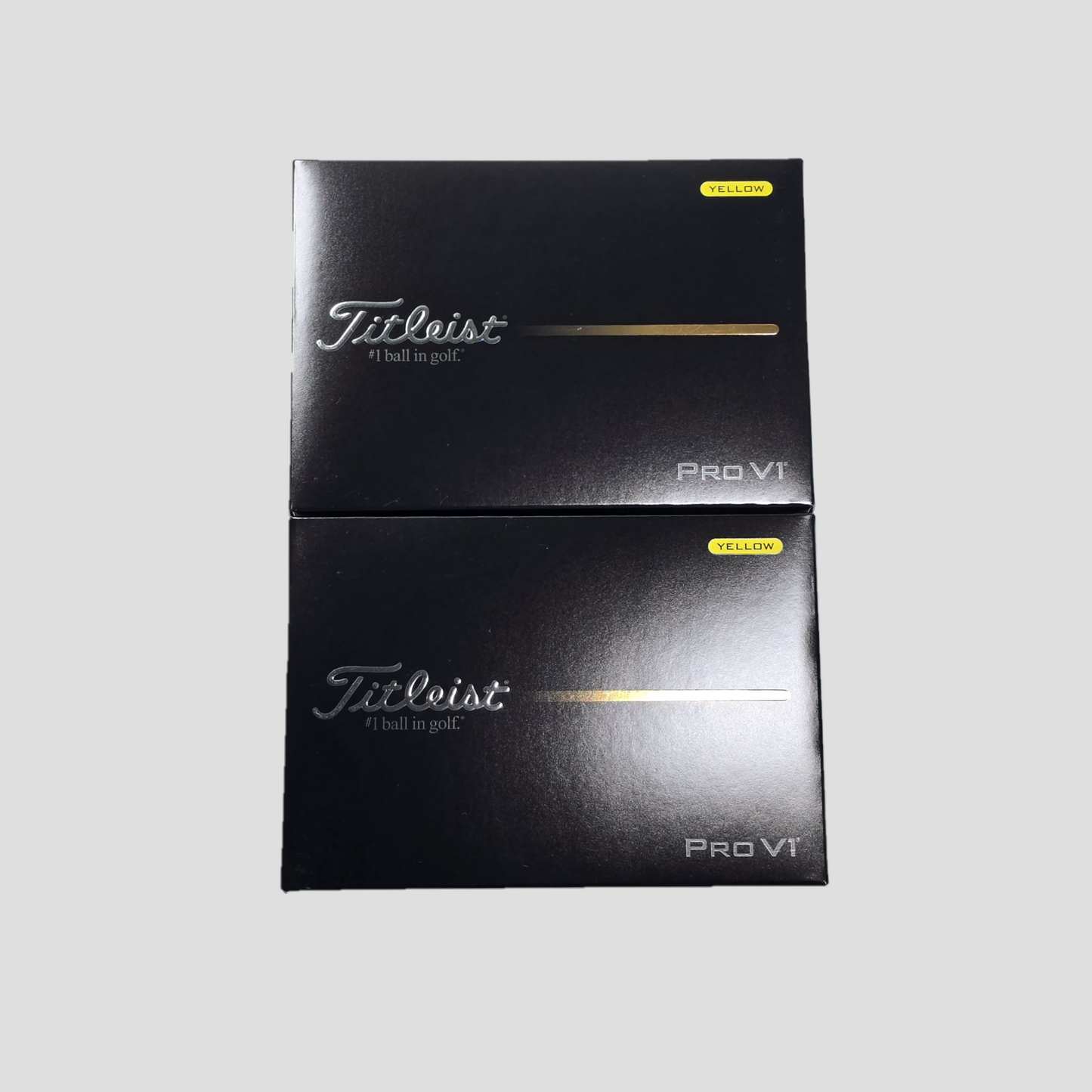 Two Dozen 2025 Titleist Pro V1 YELLOW (x24)