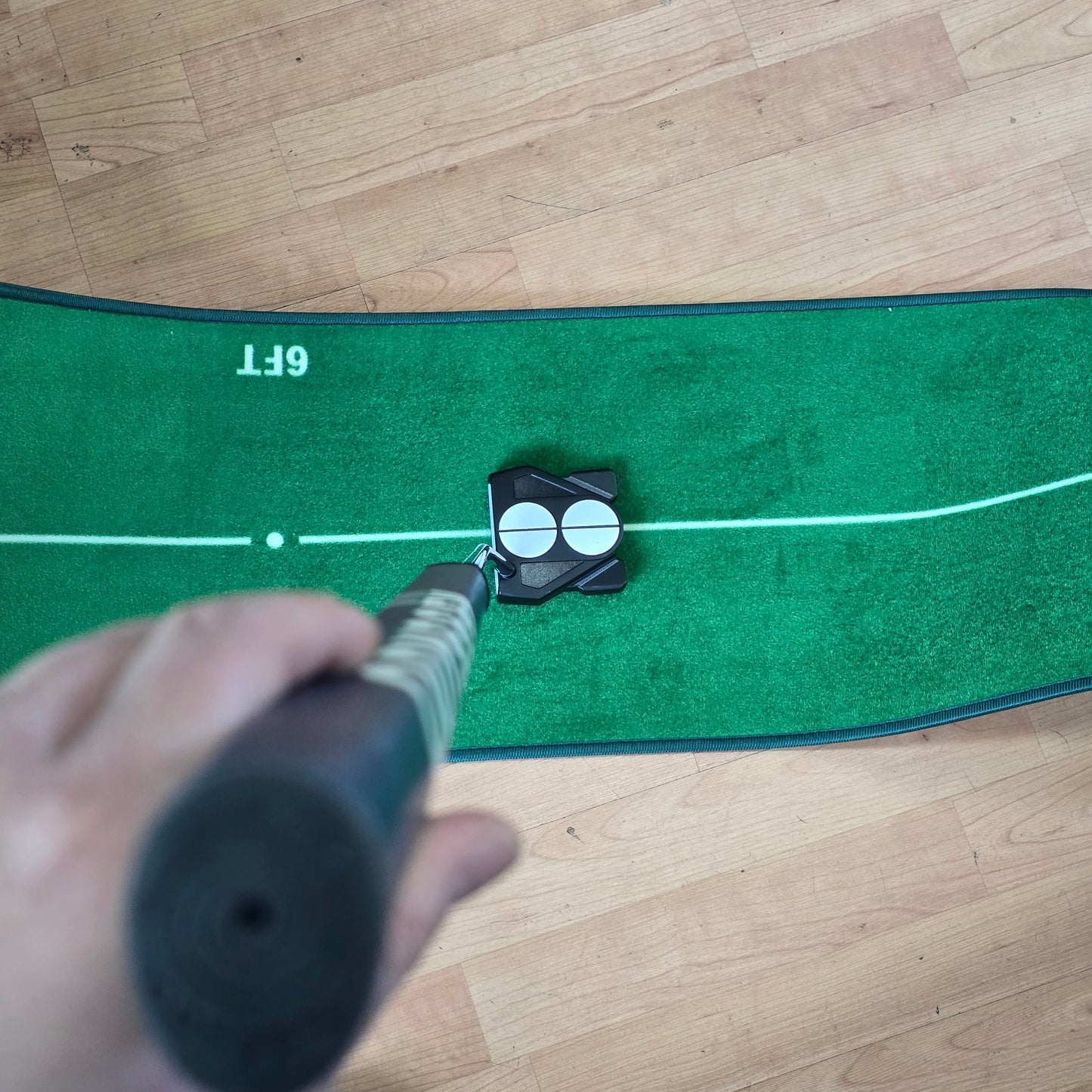 Used Odyssey 2-Ball Ten Arm Lock Putter 43"