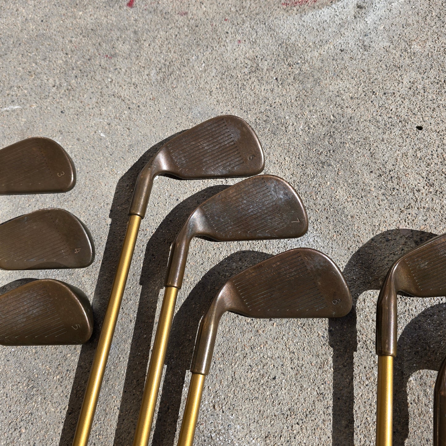 Ping Eye 2+ Red Dot Beryllium Copper Iron set 3-9,W,S (9pcs)