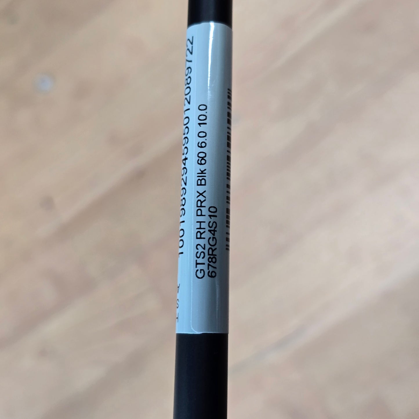 2026 GTS2 Project X Titan Black 60 6.0 Driver Shaft 44.5"