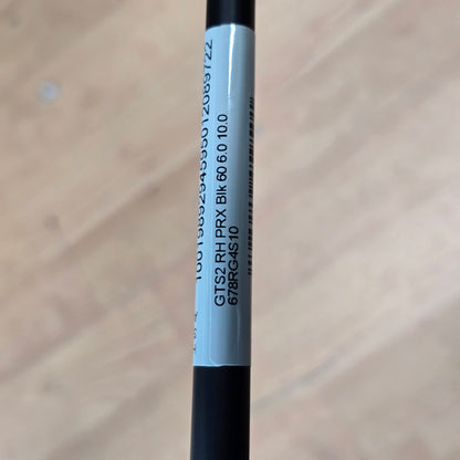 2026 GTS2 Project X Titan Black 60 6.0 Driver Shaft 44.5"
