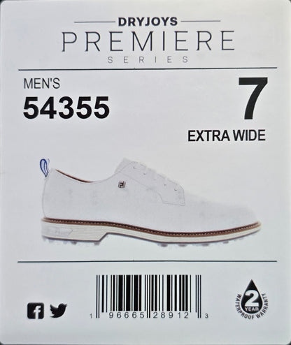 FootJoy Men's Premiere Series - Field (White) | 7 Wide