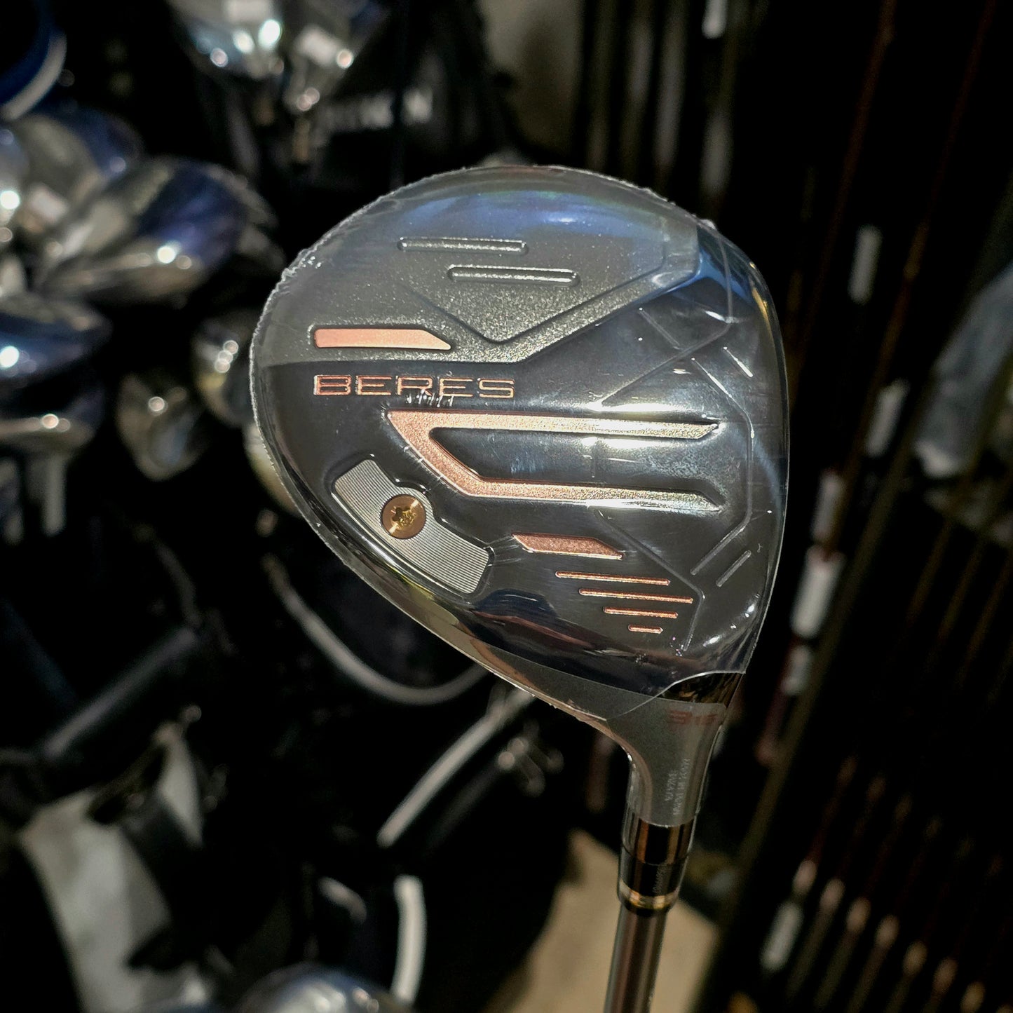 Honma Ladies Beres 09 Black Ladies Fairway Woods ARMRQ FX L