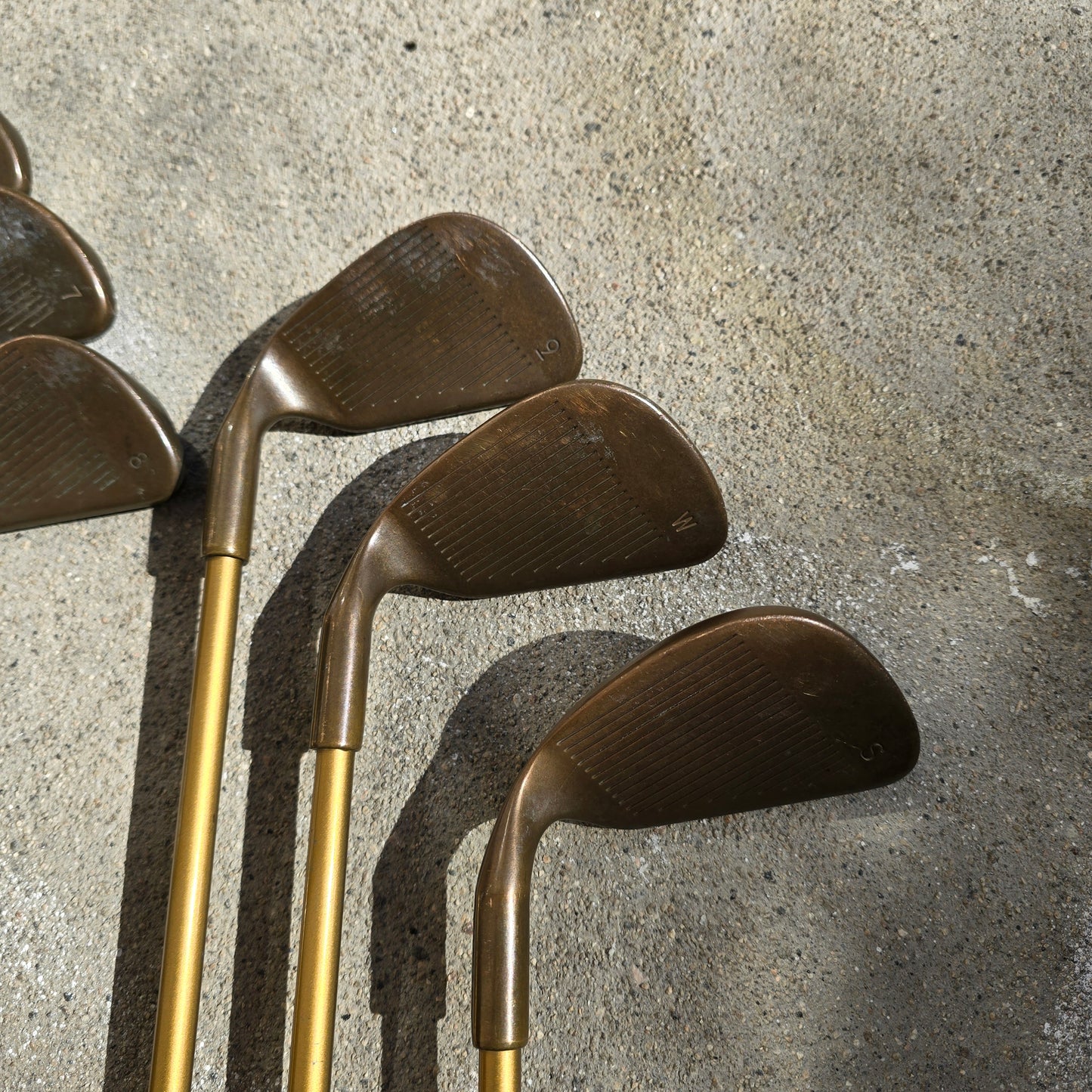 Ping Eye 2+ Red Dot Beryllium Copper Iron set 3-9,W,S (9pcs)