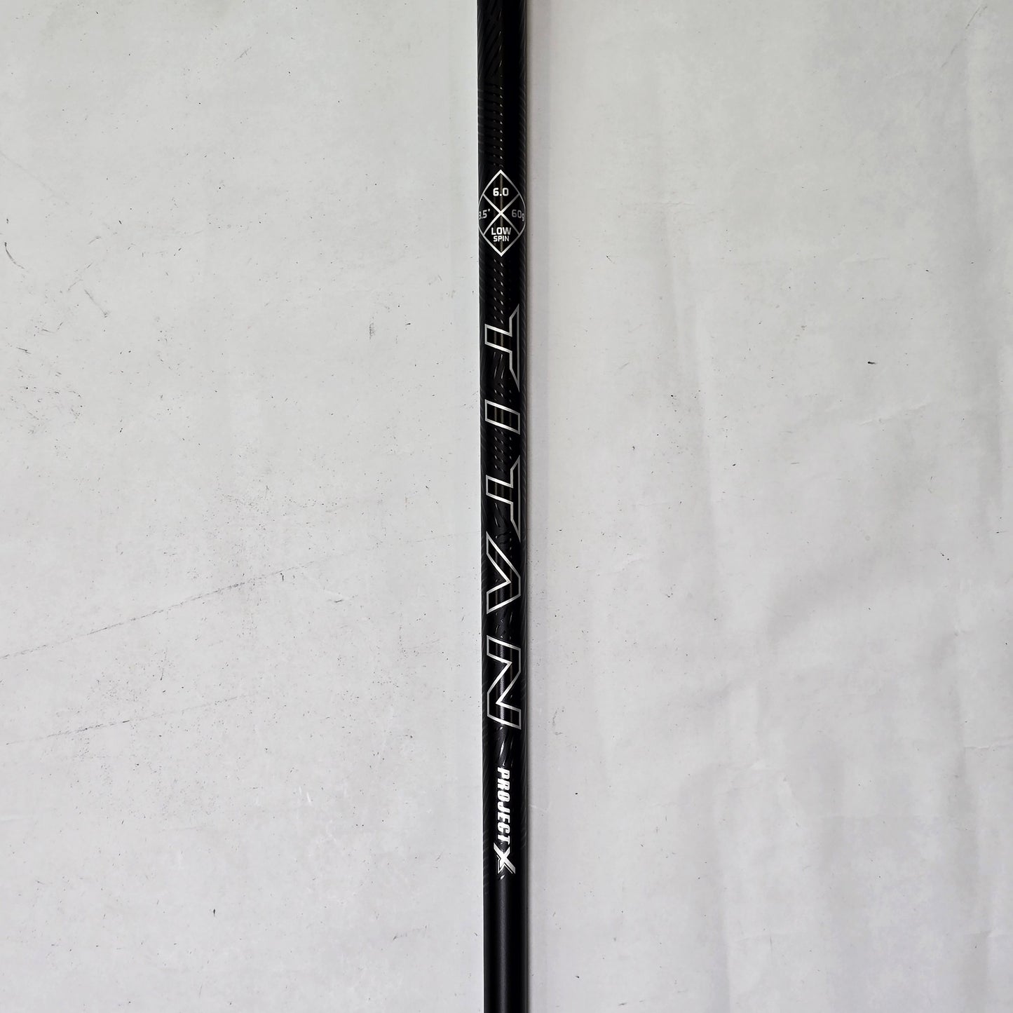 2026 GTS2 Project X Titan Black 60 6.0 Driver Shaft 44.5"