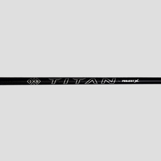 2026 GTS2 Project X Titan Black 60 6.0 Driver Shaft 44.5"