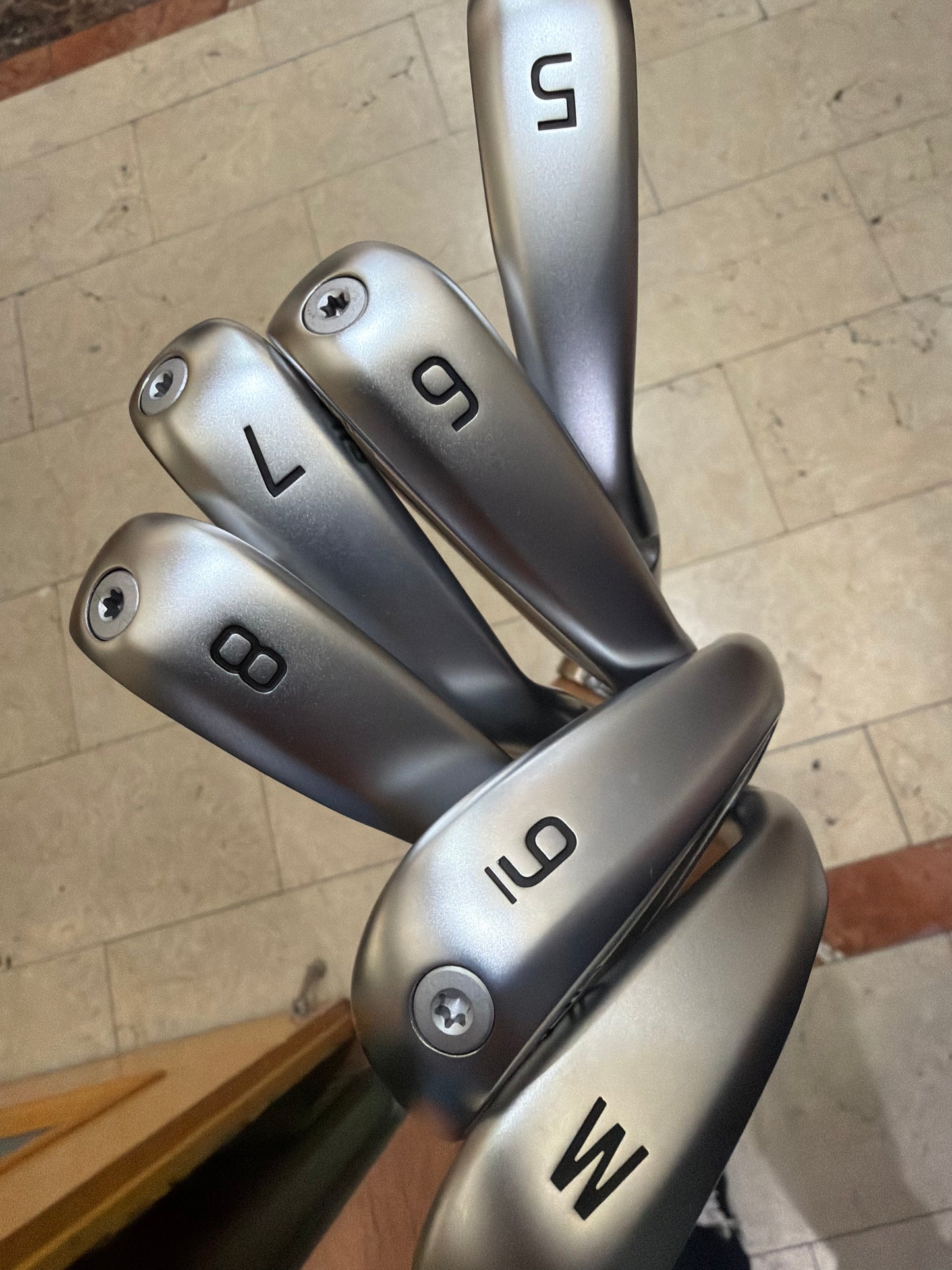 Ping i540 Irons 5-W 6pcs Nippon Shaft TOUR105 S Steel