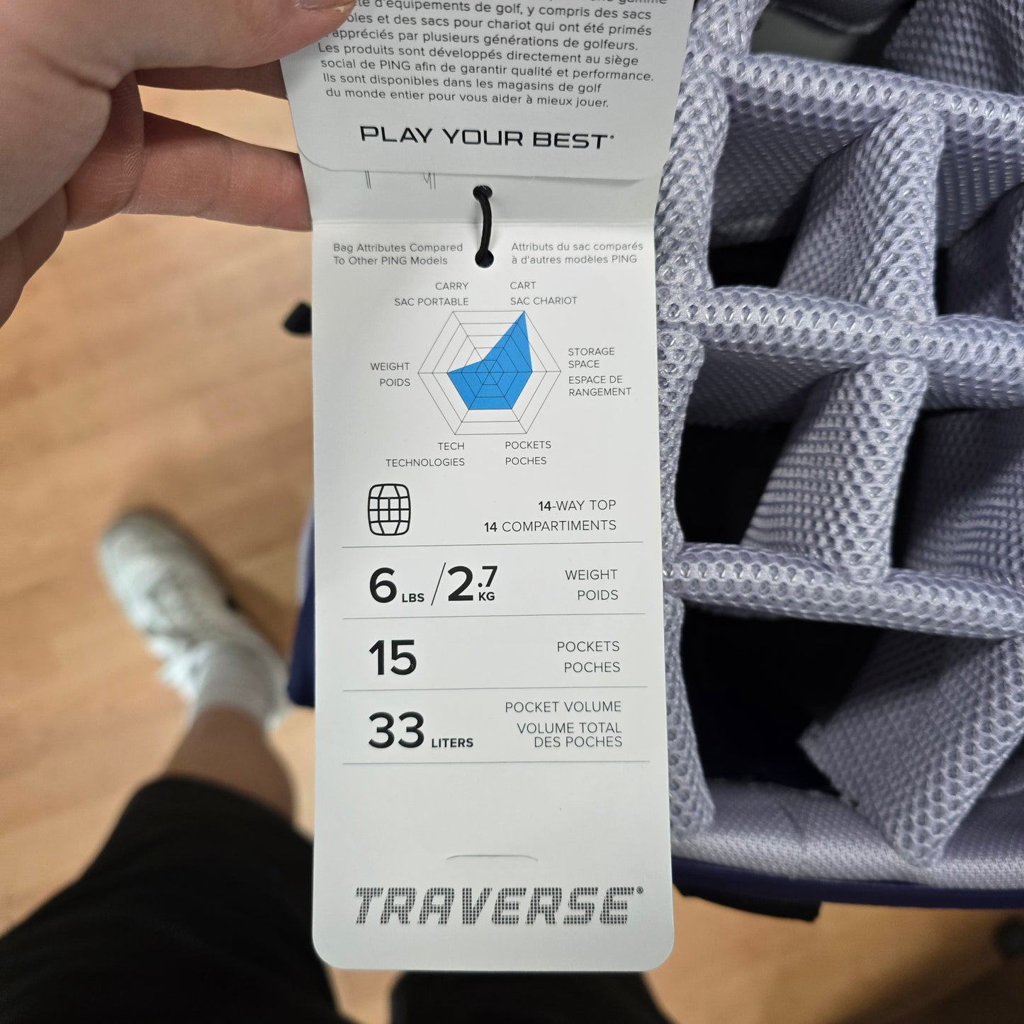 Ping Traverse Cart Bag
