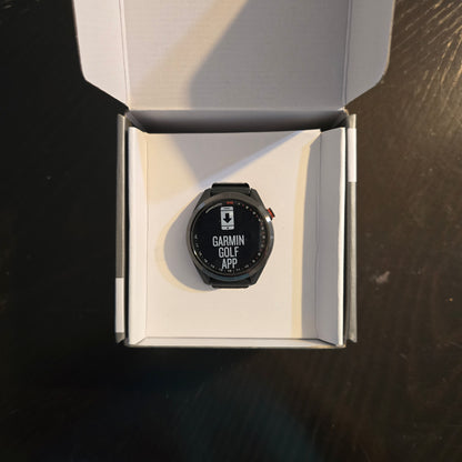 Garmin Approach S42 GPS Golf Watch with Gunmetal Finish