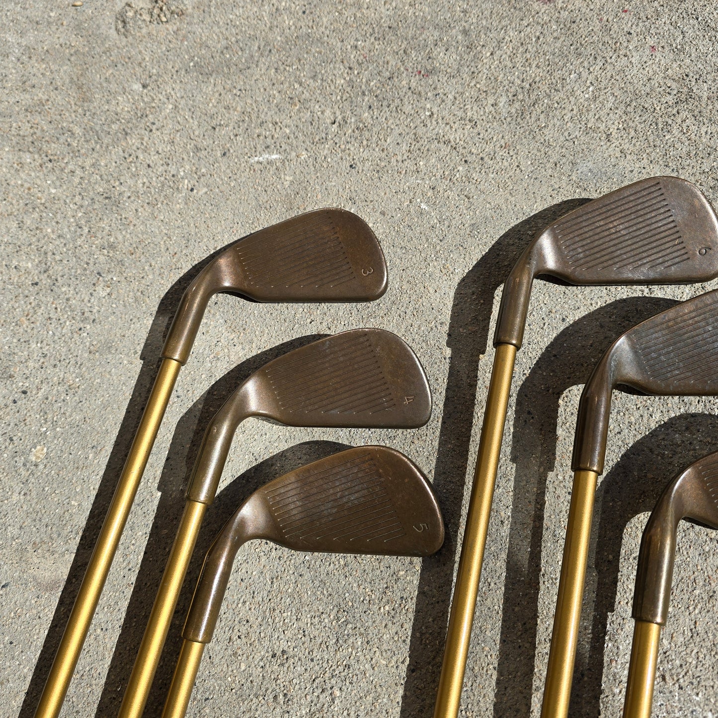 Ping Eye 2+ Red Dot Beryllium Copper Iron set 3-9,W,S (9pcs)