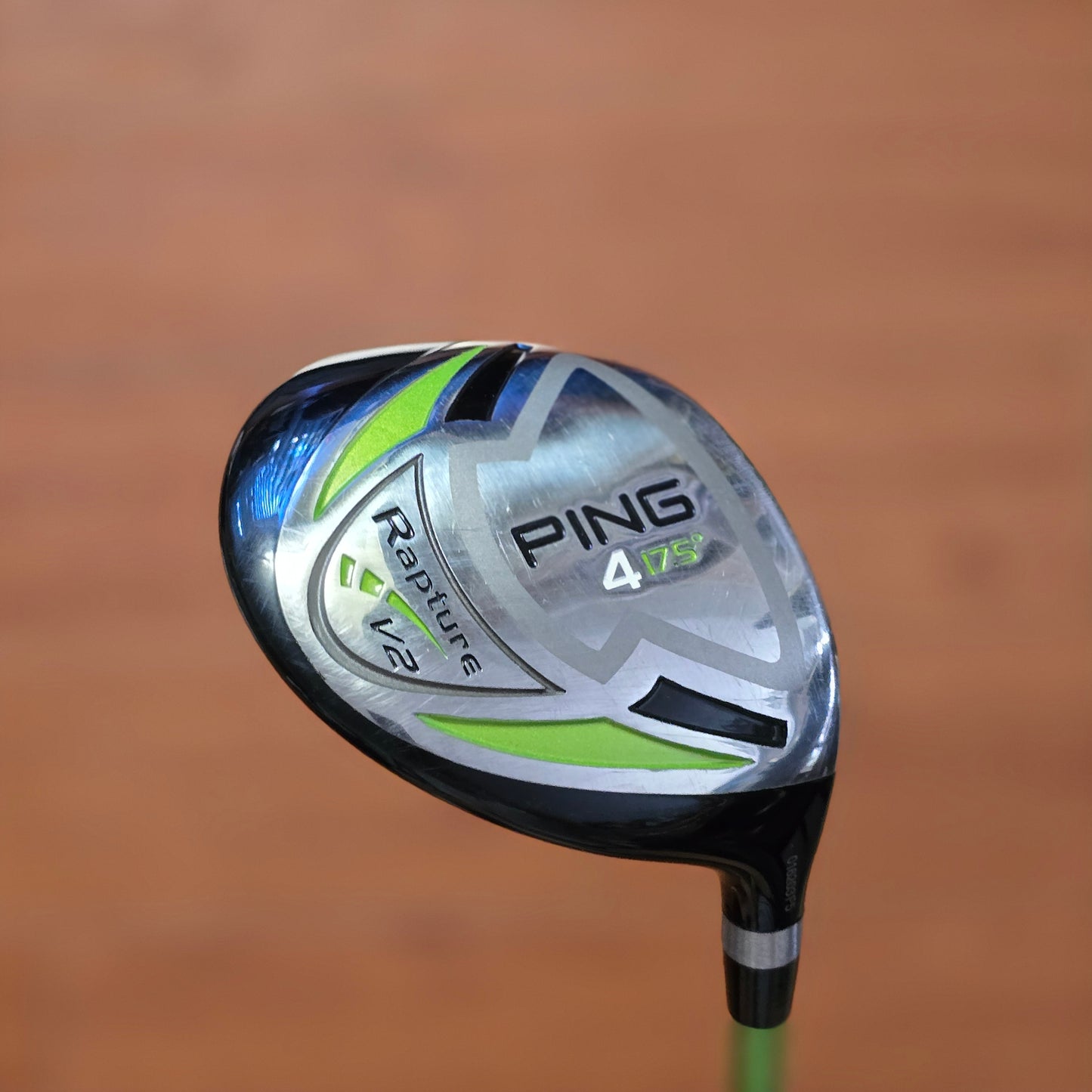 Ping Rapture V2 4 Wood 17.5° w Premium Shaft Graphite Design Tour AD TFC 550F Stiff 40"